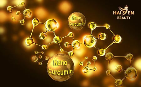 Dược liệu Nano Curcumin trong viên uống trắng da Nine's Beauty