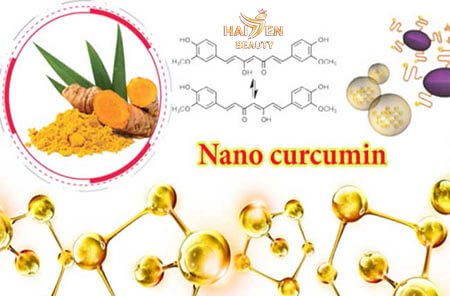 Nano Curcumin là dược liệu quý trong viên uống trắng da Nine's Beauty