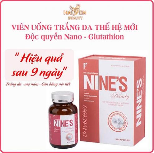Nine's beauty được sản xuất bởi công ty dược Phan An Green